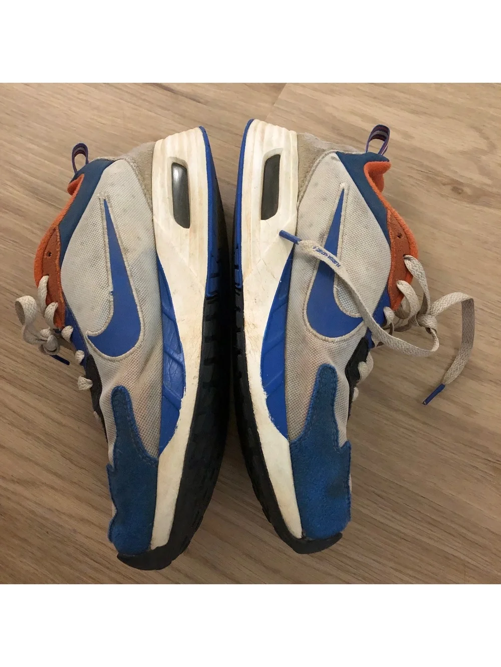 NIKE AIR MAX NCAA PACK SOLO FLORIDA GATORS SNEAKERS BLUE ORANGE MENS SIZE 8